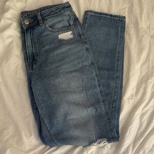 Size Long American Eagle Blue Mom Jeans